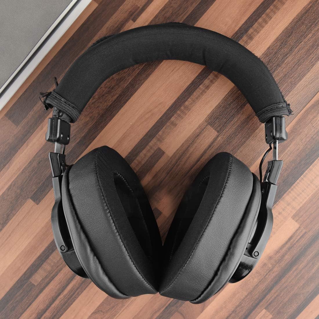 Geekria Sport Extra Thick Cooling Gel Replacement Ear Pads Compatible with SONY MDR-7506, MDR-V6, MDR-V7 - Image 5