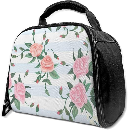 light pink lunch box