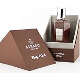Ainash Parfums King of Oud Extrait de Parfum Luxurious and Regal Fragrance with Agarwood (Oud), Saffron, Nutmeg, Lavender, Patchouli, and Musk