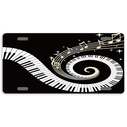 Personalized Front License Plates Aluminum Car Plate Decorative
