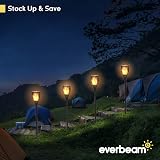 Everbeam P1 Solar Torch Light 96 LED Outdoor Flame 2 Pack IP65 - Waterproof view 5