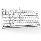 DREVO Gramr 84 Key Backlit Tenkeyless Mechanical Keyboard Brown Switch (White)