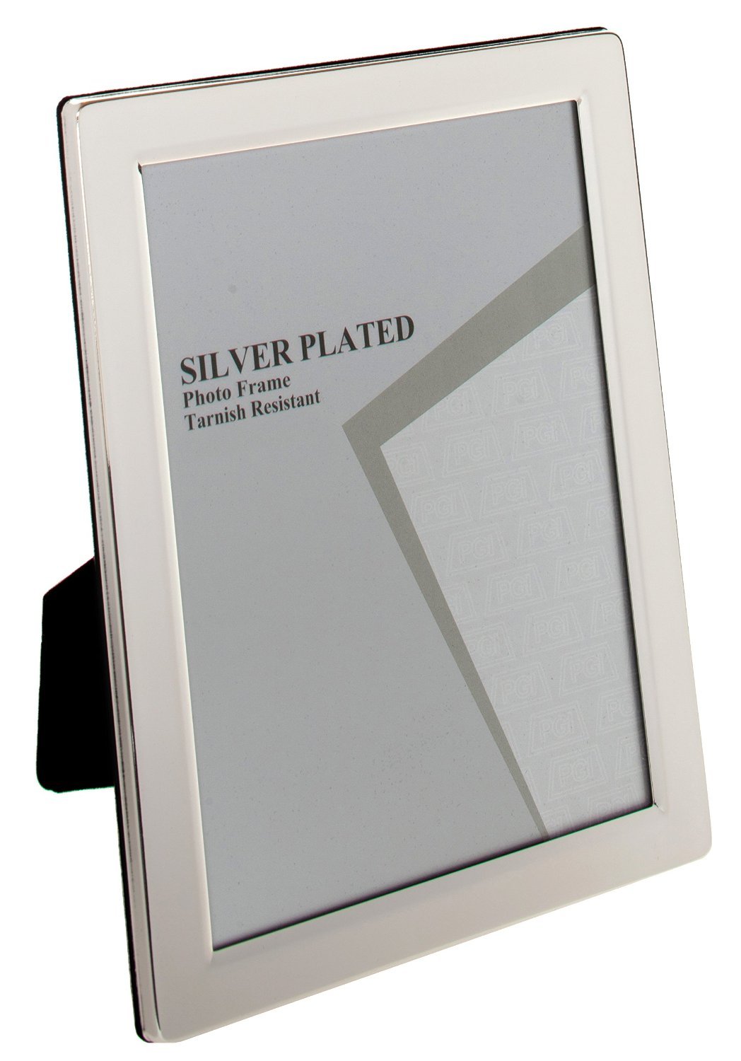 Silver Plated Picture Photo Frame 5" x 7" (Landscape or Portrait) Flat Edge