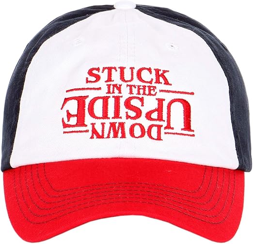 upside down logo baseball cap