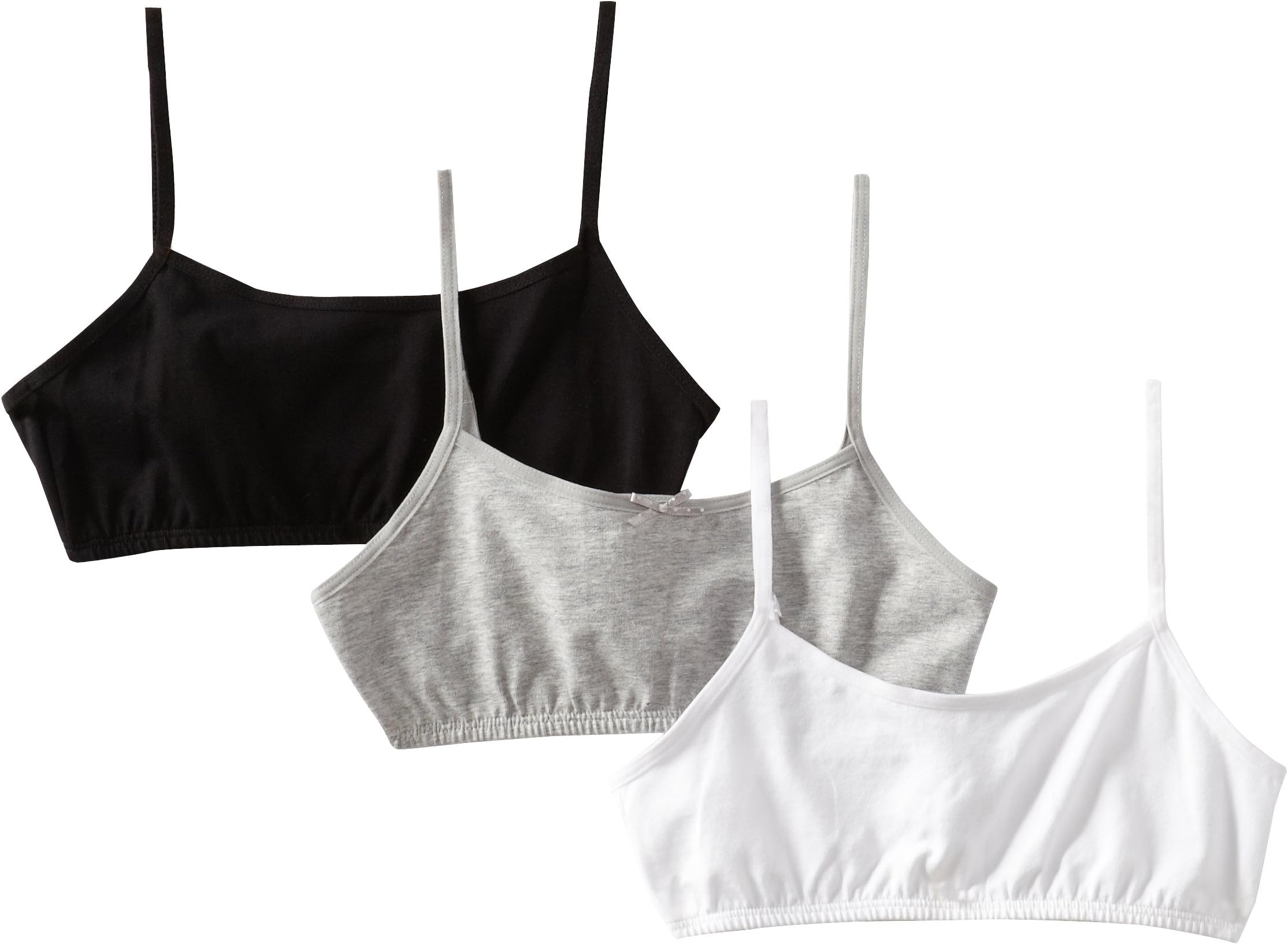 Maidenform Girl Big Girls' Crop Bra (Pack of 3)