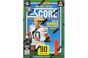 GENERIC 2025 Score Football Series Sealed Blaster Box with 24 Rookies Cards, 18 Insert Cards, a Blaster EXCLUSIVE Parallel and Chance For Rookie Signature Autographs Cam Ward Travis Hunter Jaxson Dart Plus