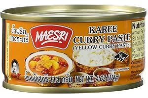 Maesri Yellow Curry Paste (Kang Karee) 4 Oz. (2)