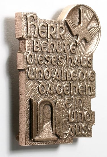 Haussegen - Herr behüte dieses Haus & Bronze Herr behüte dieses Haus & Bronze