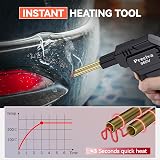 Preciva Plastic Welding Kit 50W 3s Instant Heating Brass Core 4 Staples view 4
