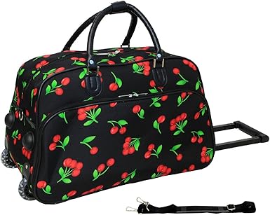 21 inch duffel bag with wheels