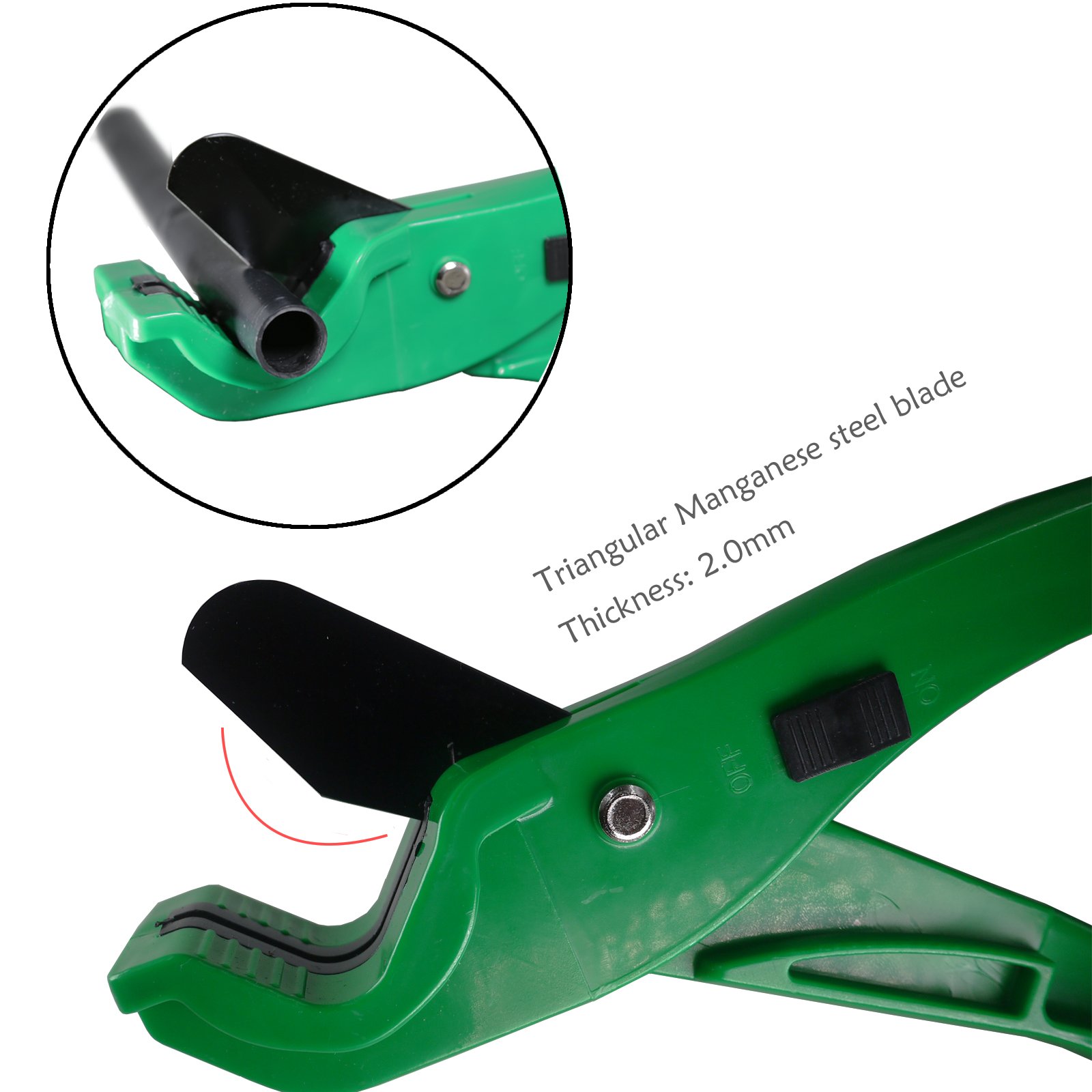 KORAM OT-E 50 Feet Blank Distribution Tubing Hose Plant Watering Irrigation Drip Kit Accessories Include Nozzle Mister Irrigation Stake, 1/2” 1/4” Tubing and Fittings