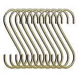 simpletome S Hooks Copper Hangers for Kitchen