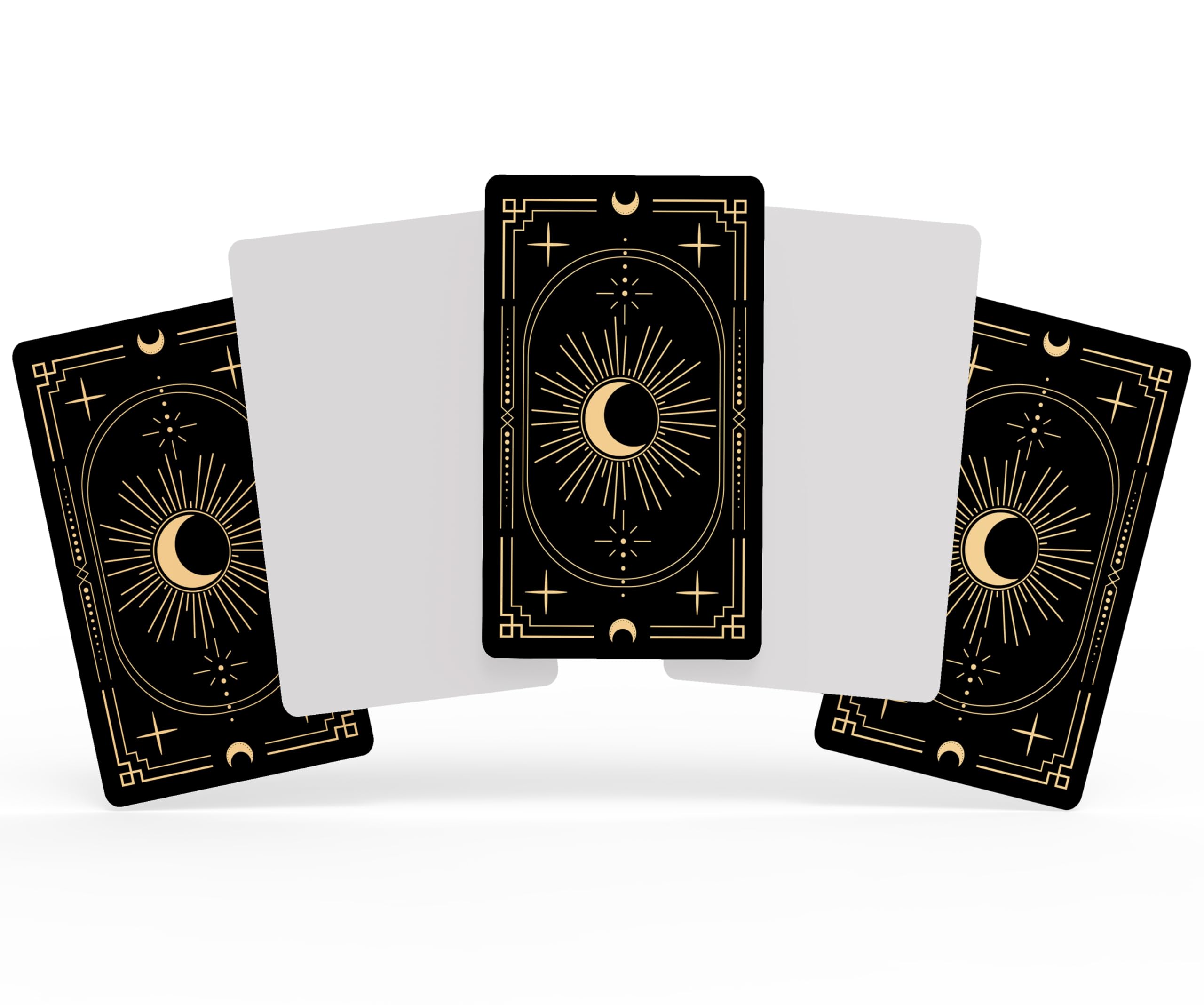 Blank Oracle Tarot Cards to Write On - Create Your Own Oracle Card Deck - (80 Cards per Box / 2.75