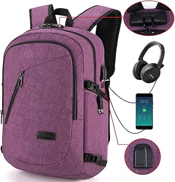 mochila antirrobo usb