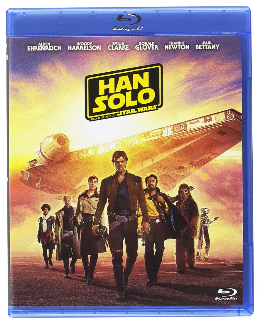 BD Han Solo Una Historia de Star Wars [Blu-ray]: Amazon.es: Alden Ehrenreich, Woody Harrelson, Emilia Clarke, Ron Howard, Alden Ehrenreich, Woody Harrelson, No disponible: Cine y Series TV