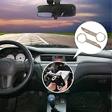 jeufun 4Pcs Car Radio Removal Tool Key Set Stainless Steel Silver view 5