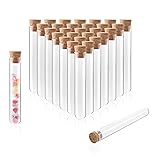 ULAB Scientific 20pcs 50ml Round Bottom Glass Test