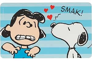 The Peanuts Snoopy Board with Kiss Smak! Blue Formica Design