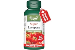 VORST Premium Lycopene 30mg with Zinc and Selenium 60 Capsules | Antioxidant Supplement for Prostate, Heart, and Eye Health |