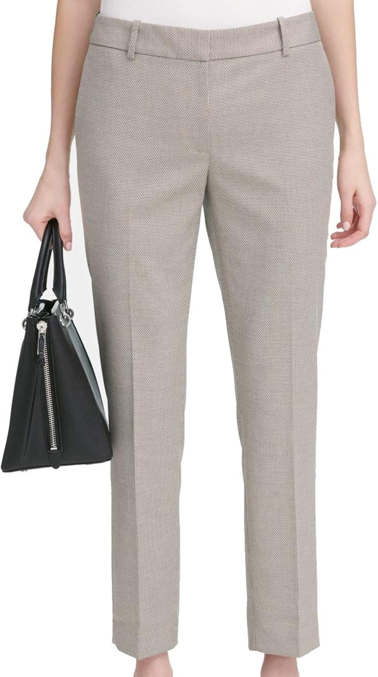 Calvin Klein Womens Slim Dress Pants at Amazon Womenâs Clothing store
