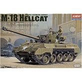 Academy M-18 Hellcat U.S Army 1/35 Plastic Model Kit Europe M 18 Super Hellcat By Academy