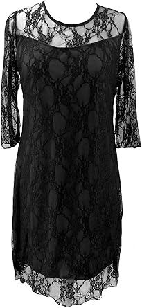 overlay cocktail dress