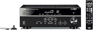 Yamaha RX-V483BL 5.1-Channel 4K Ultra HD MusicCast AV Receiver, Works with Alexa