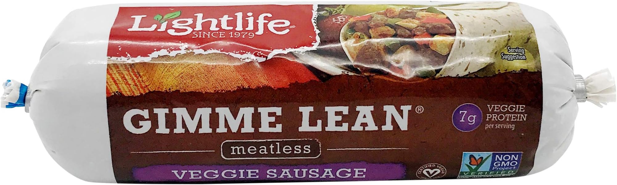 Lightlife Gimme Lean Meatless Veggie Sausage, 1 lb. (2 Pack)