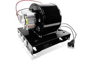 HIDTAW Upgrade S97017063 Blower Heater Motor Assembly Compatible with Broan 655-C 655F-C, 655, 656, 658, 659, 695 Bathroom Exhaust Fan, Replaces 97017063, S97005005, 97005005, AP5616880, 1194813 Heater Motor