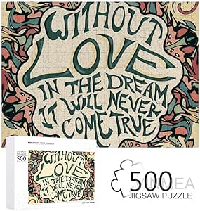 Amazon.com: 500 Pieces Family Puzzle Grateful Dead Love ...