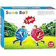 SUNSHINE-MALL 2 pc Sumo Balls for Kids, Bubble Bounce Ball, Lawn Game for Child Outdoor Team Gaming Play, Ages 3-12 (24 inch, 2 pcs)