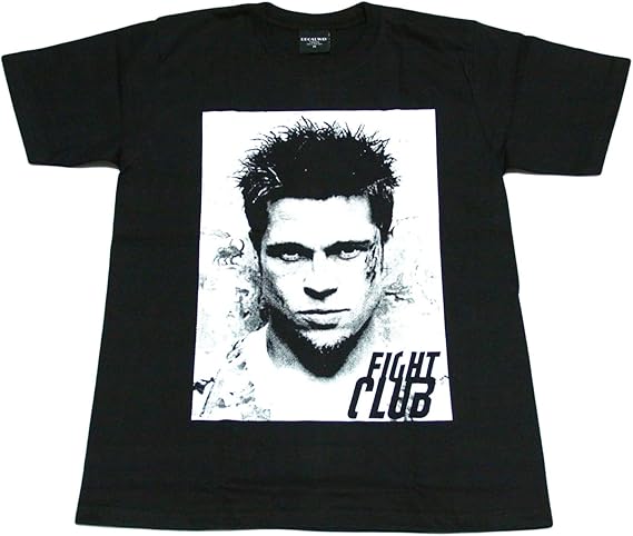 Amazon ファイトクラブ ブラッドピット 映画 アメリカ Usa ストリート系 デザインtシャツ おもしろtシャツ メンズtシャツ 半袖 並行輸入品 Tシャツ カットソー 通販