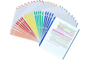 Aipker Sheet Protectors, Heavy Duty Page Protectors 8.5 X 11 Sheet Protectors for 3 Ring Binder, Clear Sheet Protectors, Plastic Sleeves for Binders