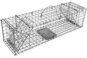 TOMAHAWK LIVE TRAP Tomahawk Original Series Collapsible Trap with Two Trap Doors for Squirrels and Muskrats