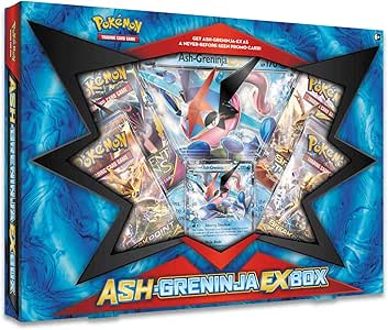 Pokèmon Ash-Greninja-EX Box Englisch: Amazon.es: Juguetes y juegos