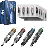 UPTATSUPPLY Poseidon Tattoo Cartridge Needles 50Pcs Mixed Sizes RL RS M1 RM view 7