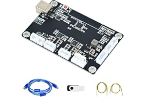 CO2 Laser Controller Board Upgrade for K40 & DIY Cutters - Compatible with LightBurn & LaserGRBL, 2-Axis GRBL Control, Suppor