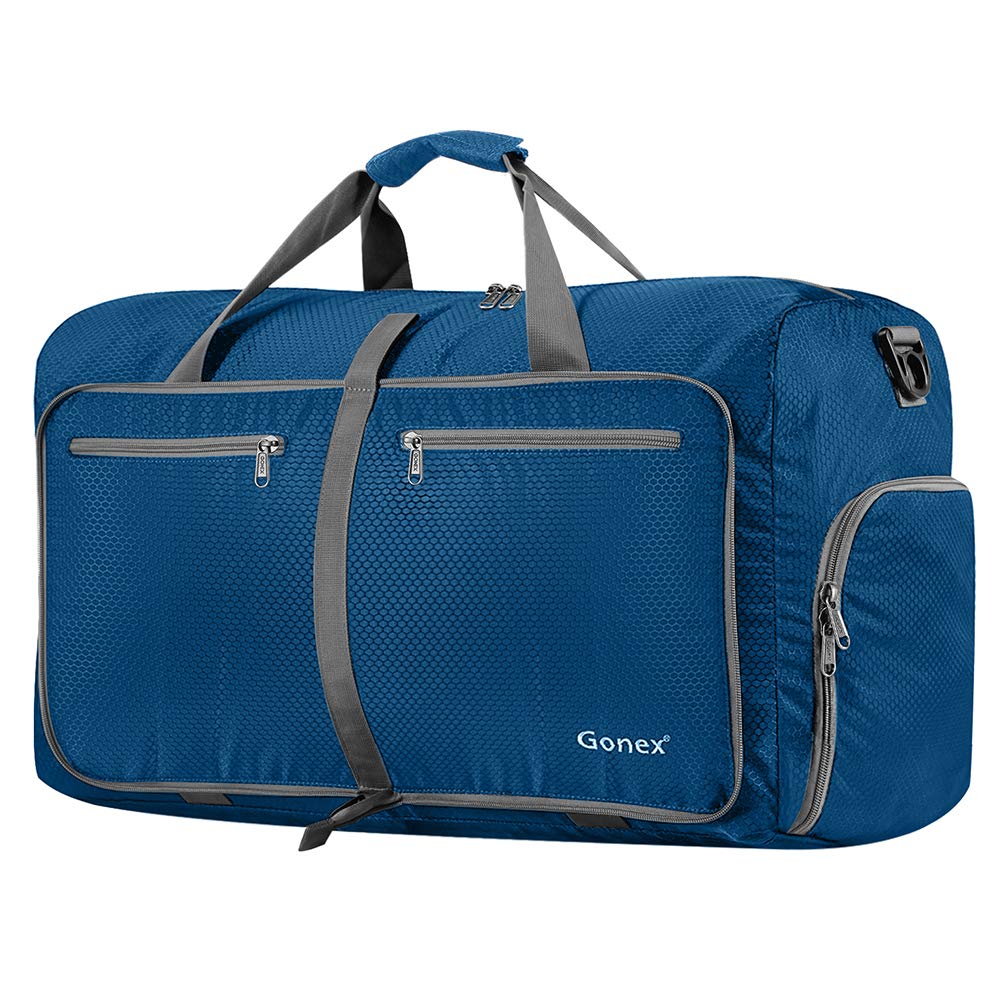 Gonex 80L Packable Travel Duffle Bag, Large Lightweight Luggage Duffel 14 Color Choices