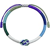 LAMIBEE Pride Infinity Love Wins, LGBTQAI+ Pride Love Wins Tibetan Wrist Wrap Bracelets, With LGBTQ Surfer String Rope Bracelet for Him and Her, Women Men, Support LGBTQ Community