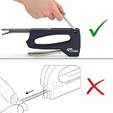 Rapesco 1137 ECO Germ-Savvy Antibacterial T8-Lite Staple Tacker Black view 2