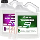 Silicone Mold Making Kit 66 oz SHORE RESIN, 15A Platinum Silicone Rubber | 1:1 platinum silicone with 30-minute work time, self-degassing flow and 4-hour initial cure for detailed DIY molds.