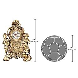 Design Toscano Saint Remy Cherub Clock