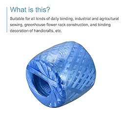 MECCANIXITY Polyester Nylon Plastic Rope Twine