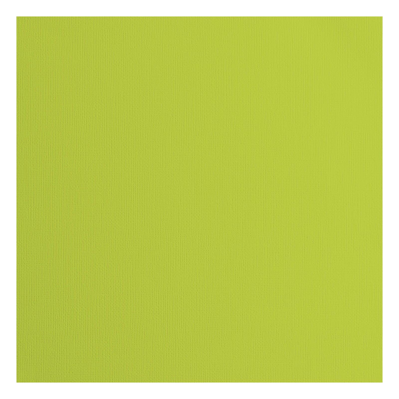 Florence Cardstock Textured - Coloured Card Making Supplies 12 x 12 inch - Green - 20 Sheets - Coloured Paper for Scrapbooking, Card Making, Die Cutting and Paper Crafts - 216 gsm - Lime
