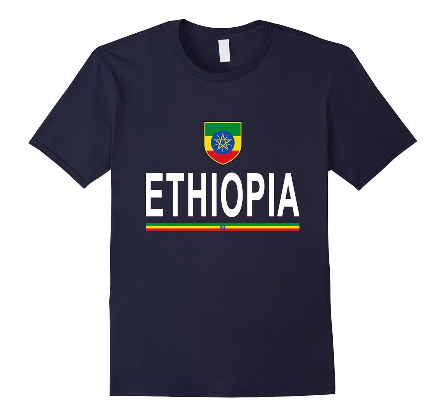 Ethiopia Soccer TShirt Ethiopian Retro Football JerseyArt Artvinatee