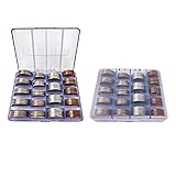 Kortkoin 2pcs Mini Coin Holder for Car, Coin