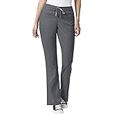 WonderWink Pro Womens Moderate Flare Cargo Medical Scrubs Pants, Pewter, Large US