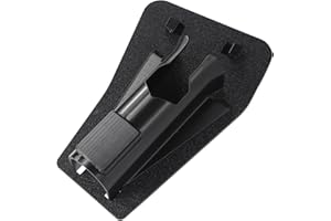 Lyreh Slide-In Fishing Rod Hip Holster, Portable Hands-Free Rod Holder with Hidden Pockets Quick Draw Waist Belt Insert Pole 