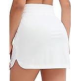 Origiwish Women's Golf Skorts High Waisted Lightweight Athletic Casual Tennis Skirts Built-in Shorts with 4 Pockets