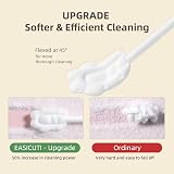 EASICUTI Baby Tongue Cleaner 52Pcs Newborn 2 Finger Toothbrush Gum Cleaner view 3